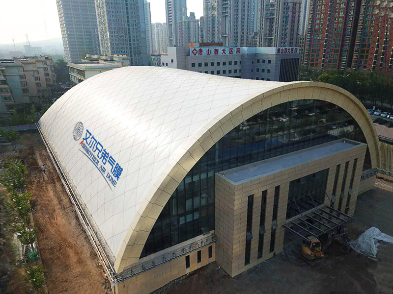 唐山首家气膜室内体育馆，每平米造价多少？