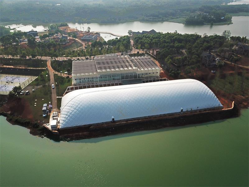 气膜建筑成为城市新风景