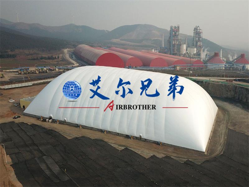 气膜建筑为煤场环保发展开辟了崭新道路