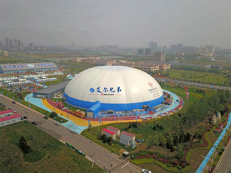 建设体育馆的气模材料一套多少钱