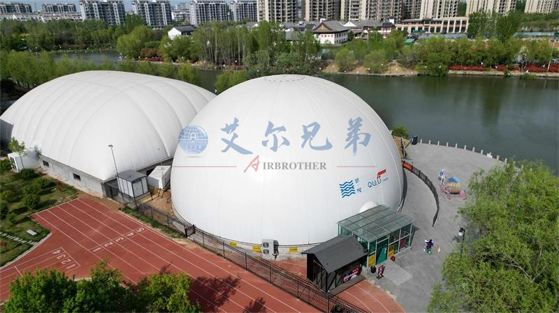 气膜球幕影院外观