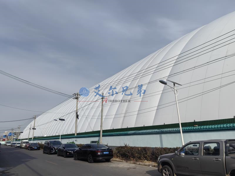 北京大兴区3.3万平基坑气膜